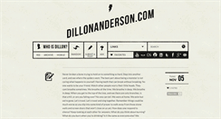 Desktop Screenshot of dillonanderson.com